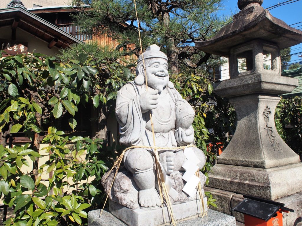 満面の笑みのえびす様