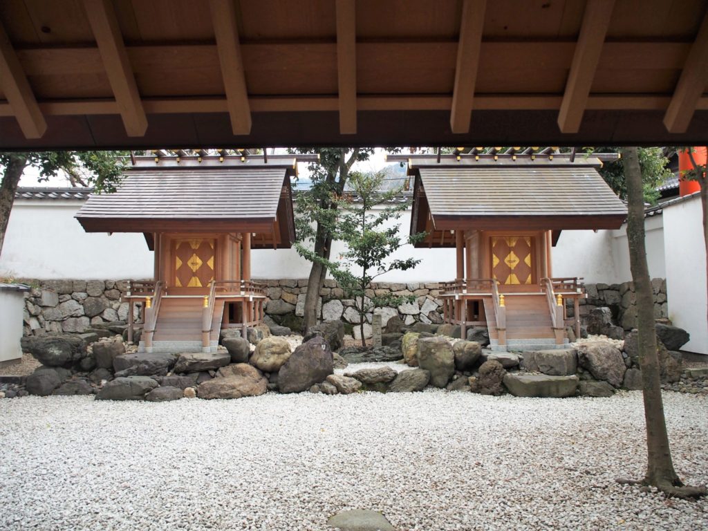 八坂神社内の伊勢神宮