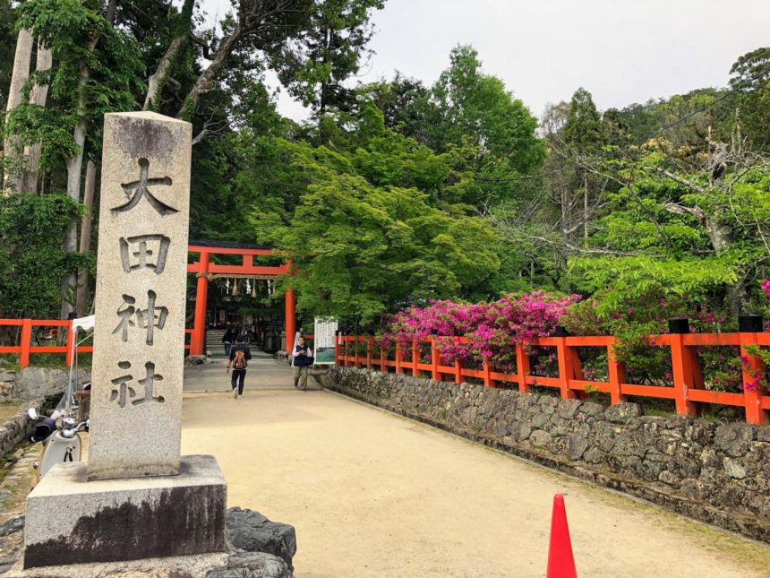 大田神社のカキツバタ群落は国の天然記念物 芸能上達のご利益も 京都ご利益 Com