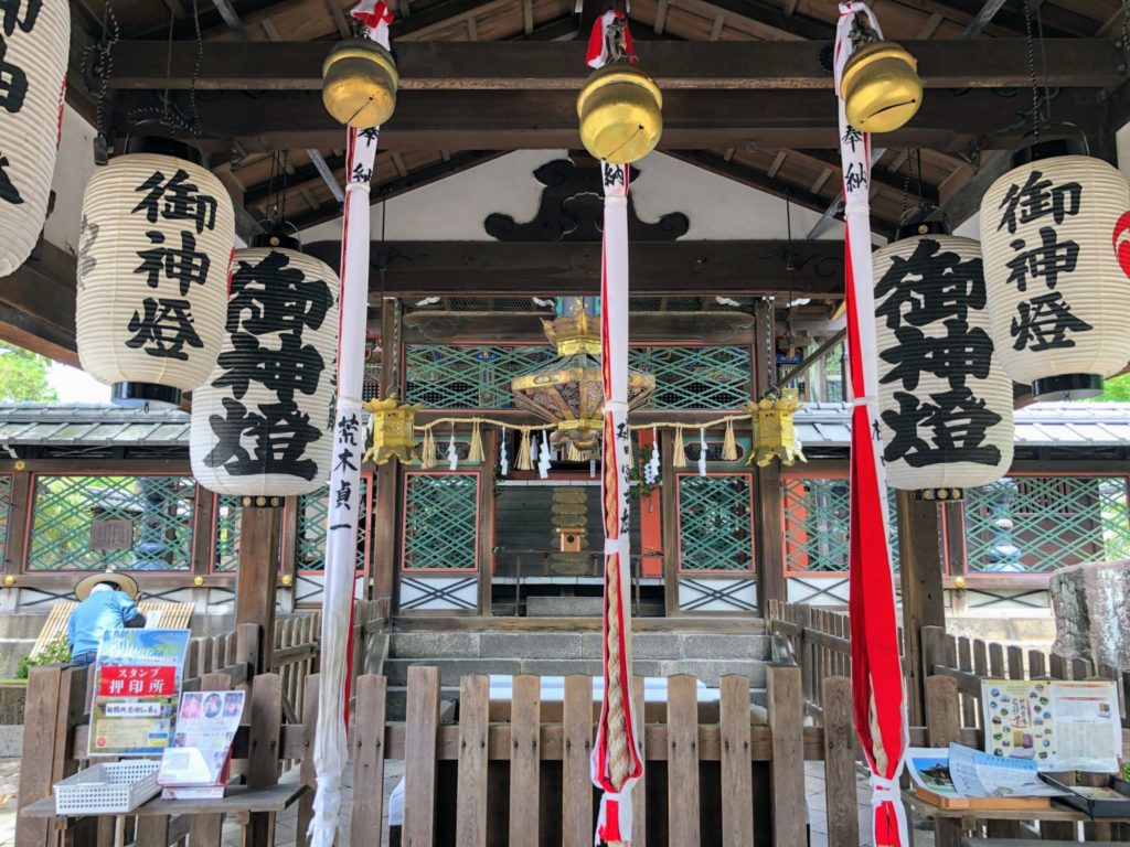 御香宮神社の本殿