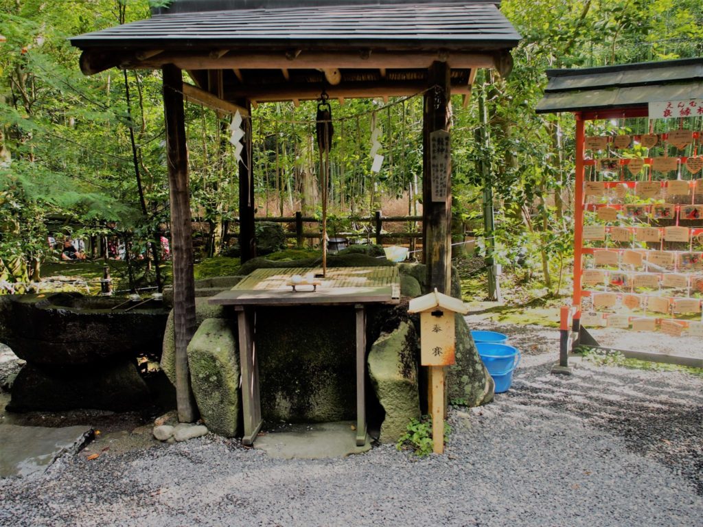 野宮神社の龍神さまの井戸