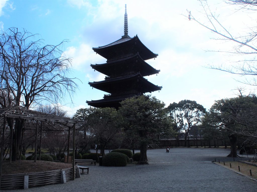 東寺のシンボル「五重塔」