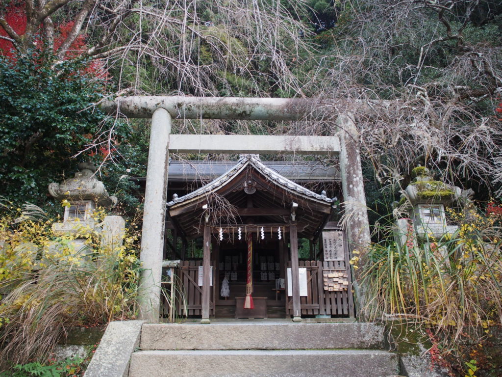 大豊神社の拝殿と本殿