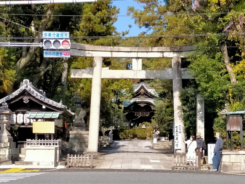 岡﨑神社の鳥居